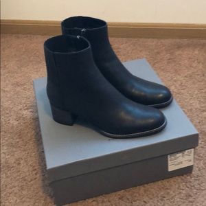 Aquatalia Leather Waterproof Booties